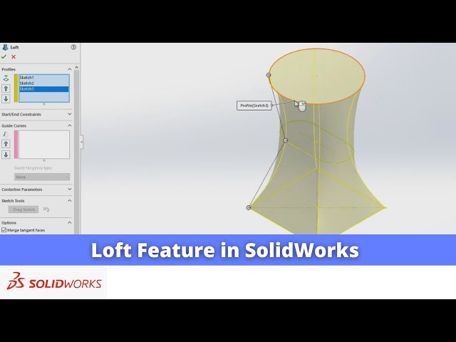 Video thumbnail for Loft Feature in SolidWorks | SolidWorks Tutorial | SolidWorks Modeling | SolidWorks Feature |