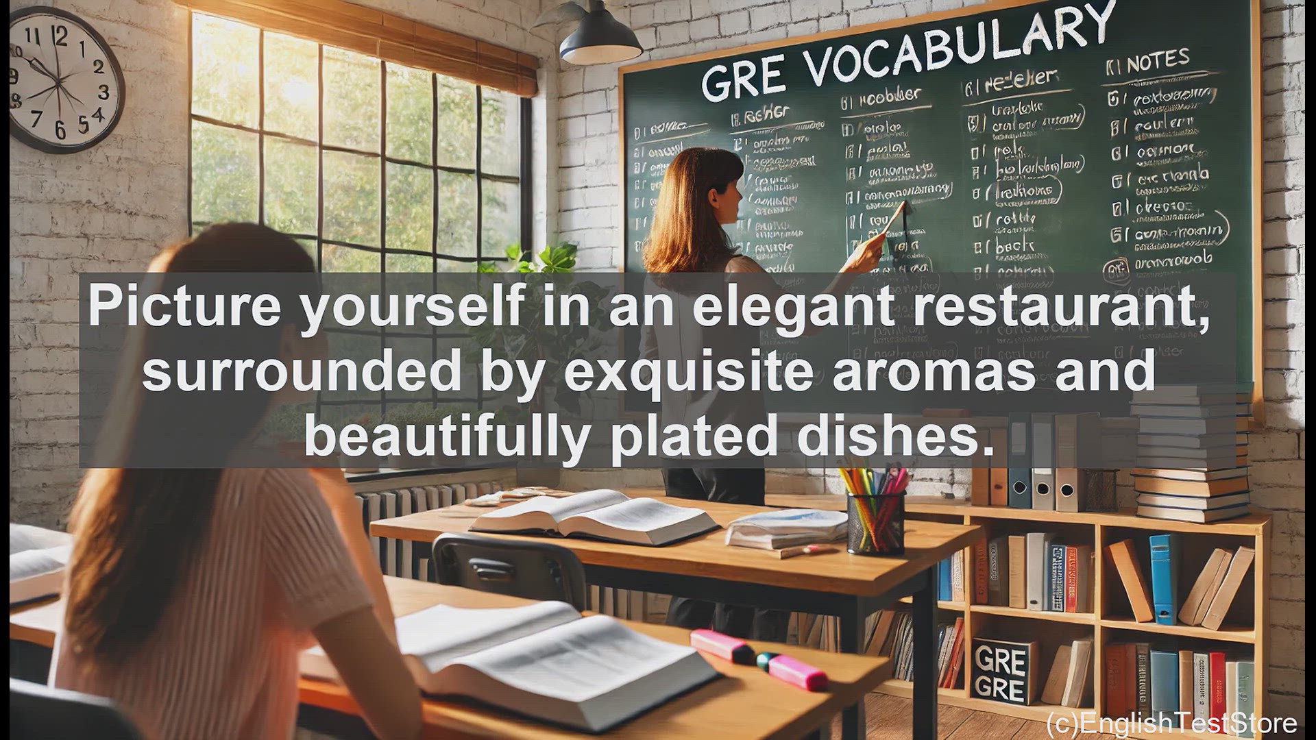 'Video thumbnail for GRE Vocabulary Lesson: Exploring the Flavorful World of Gourmet'