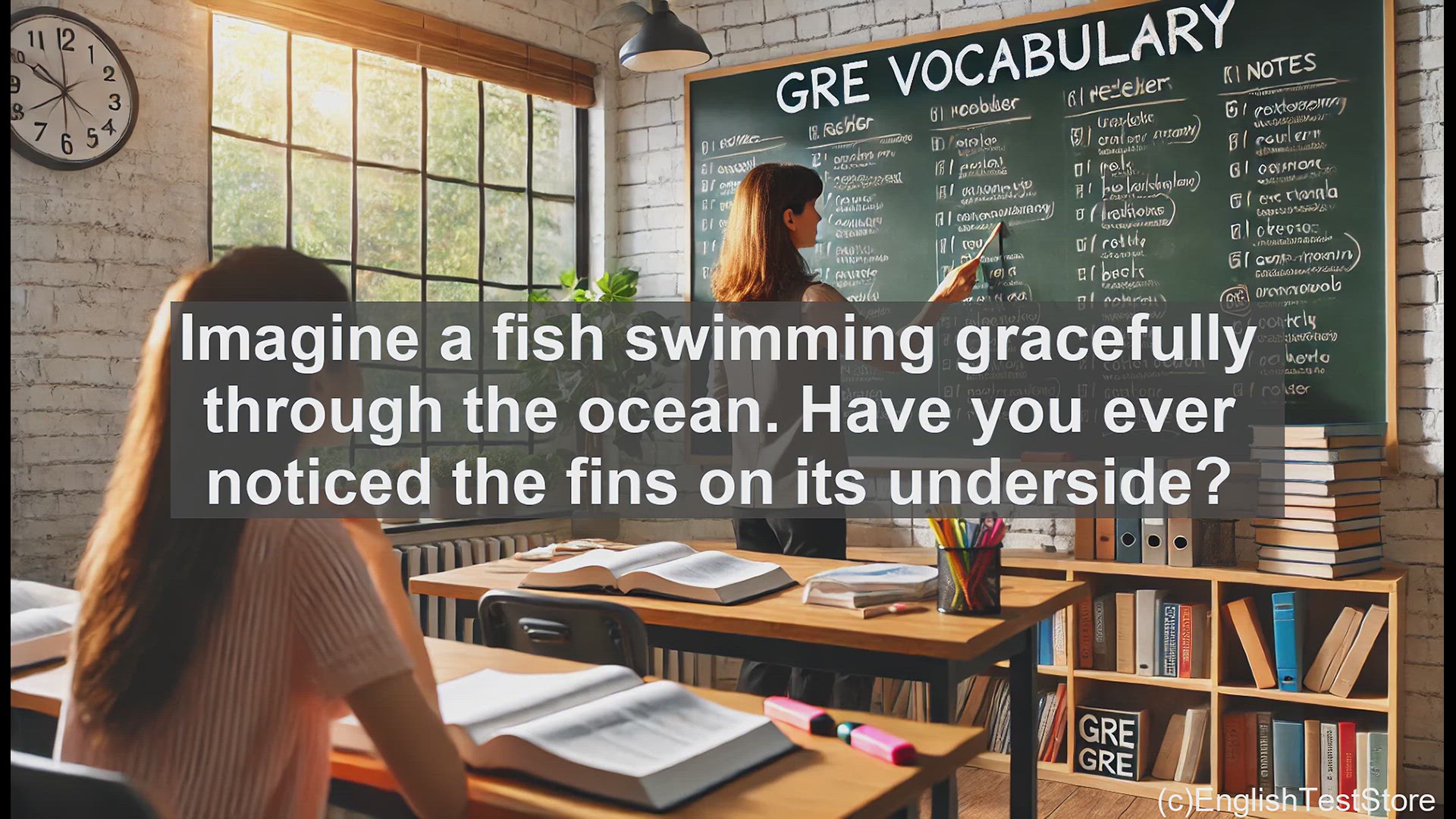 'Video thumbnail for GRE Vocabulary Lesson: Ventral Fins and the Meaning of Ventral'