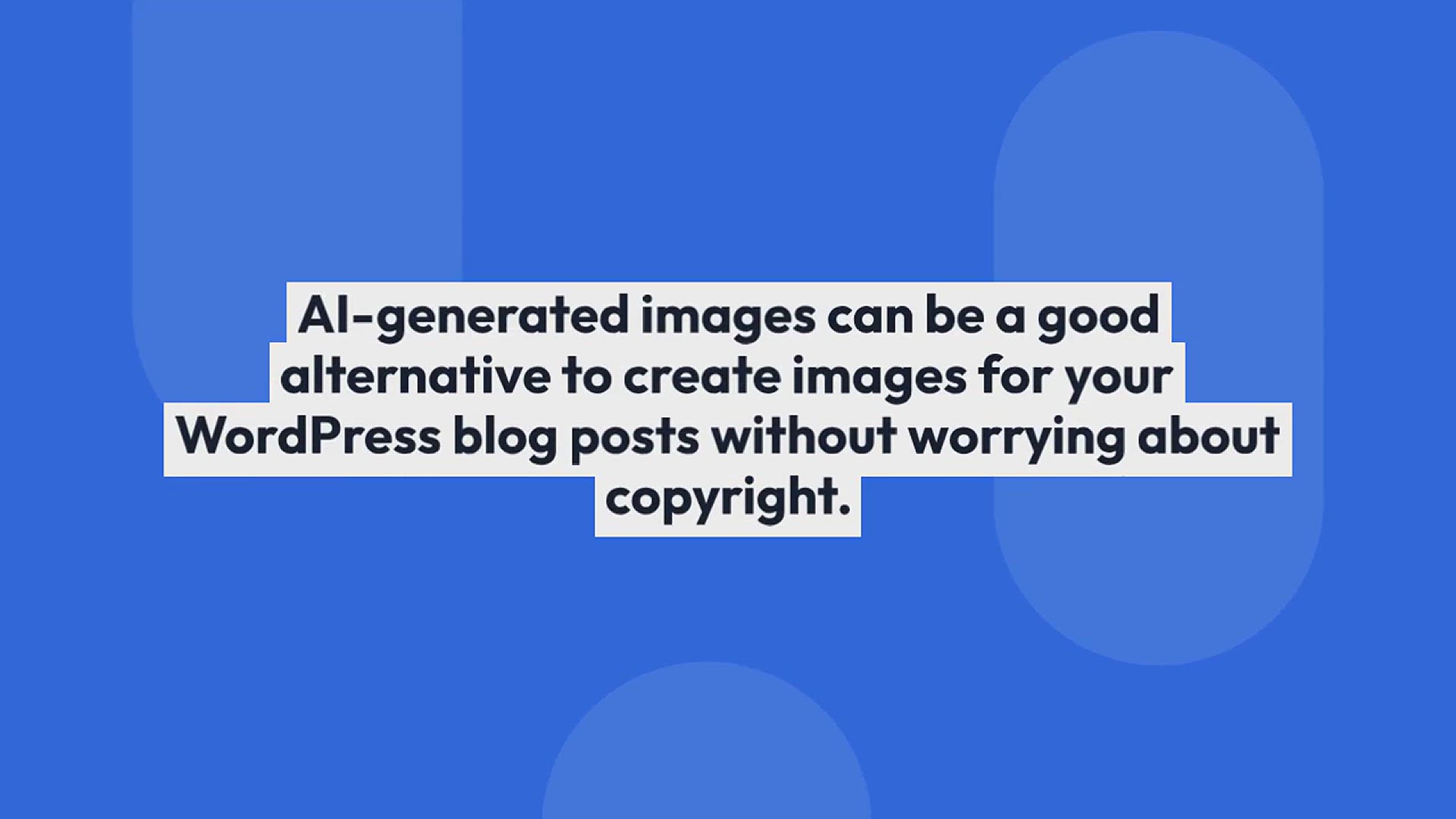 'Video thumbnail for How to Use AI to Generate Images in WordPress'