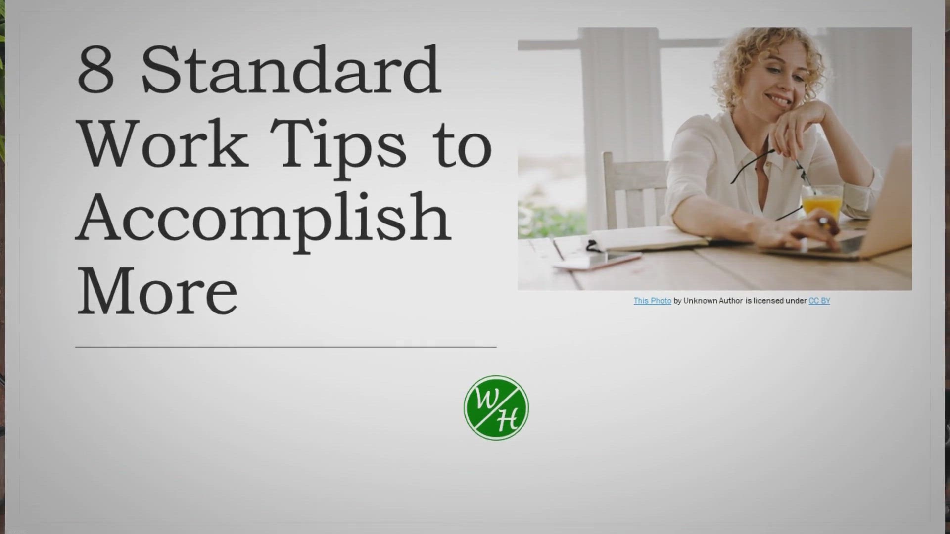 Video thumbnail for 8 Standard Work Tips for Successful Remote Employees: Balancing Productivity and Wellness
