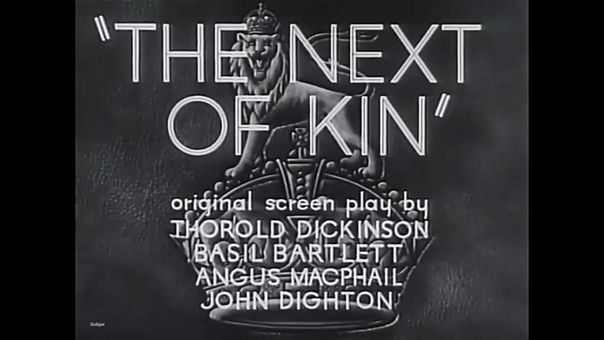 Video thumbnail for Next of Kin (1942)
