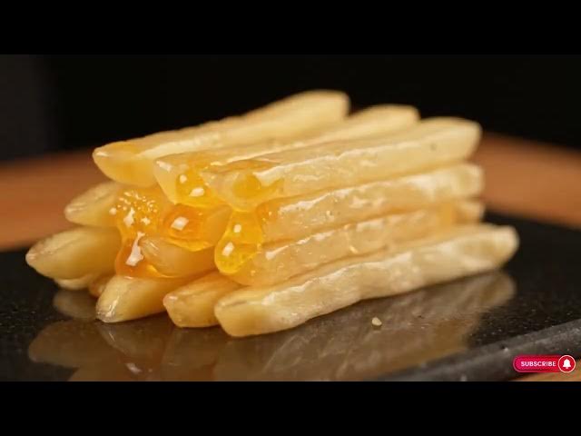 Video thumbnail for Cutting Transparent Fast Food You Can’t Eat