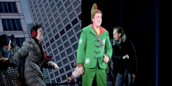 'Video thumbnail for Exclusive: Watch Grey Henson Sing 'World's Greatest Dad' in ELF'