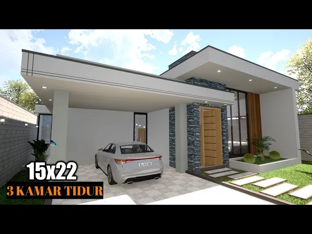 'Video thumbnail for Desain Rumah 1 Lantai Mewah, Mungkin Cocok Untuk Kamu!'