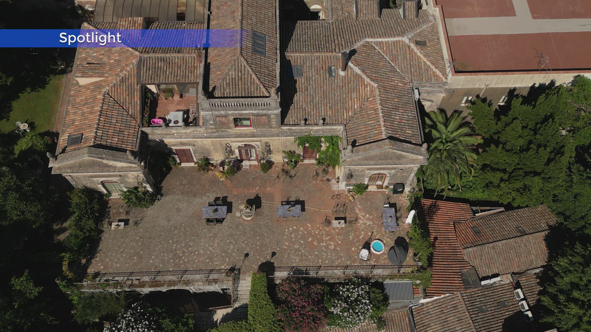 'Video thumbnail for DJI Mini 3 Pro, using Spotlight mode to mimic a crane shot'