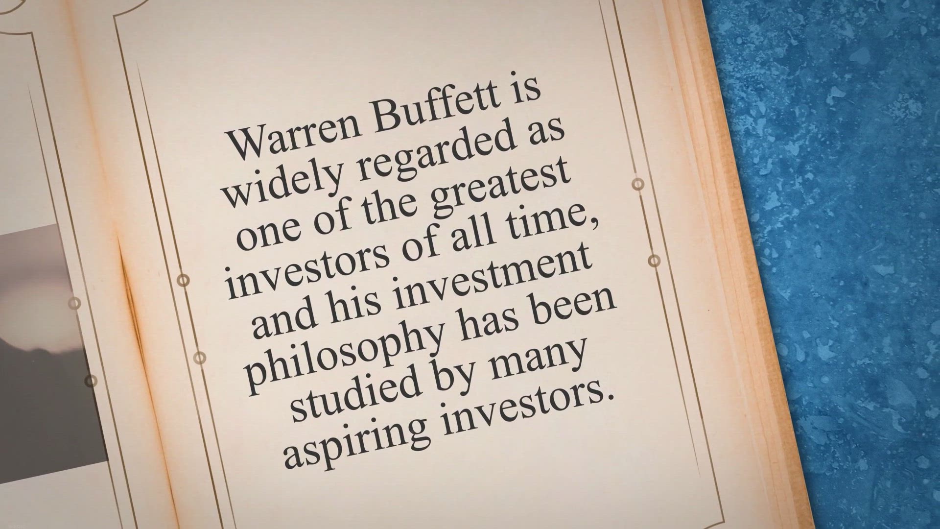 'Video thumbnail for Warren Buffett's Investing Secrets:'