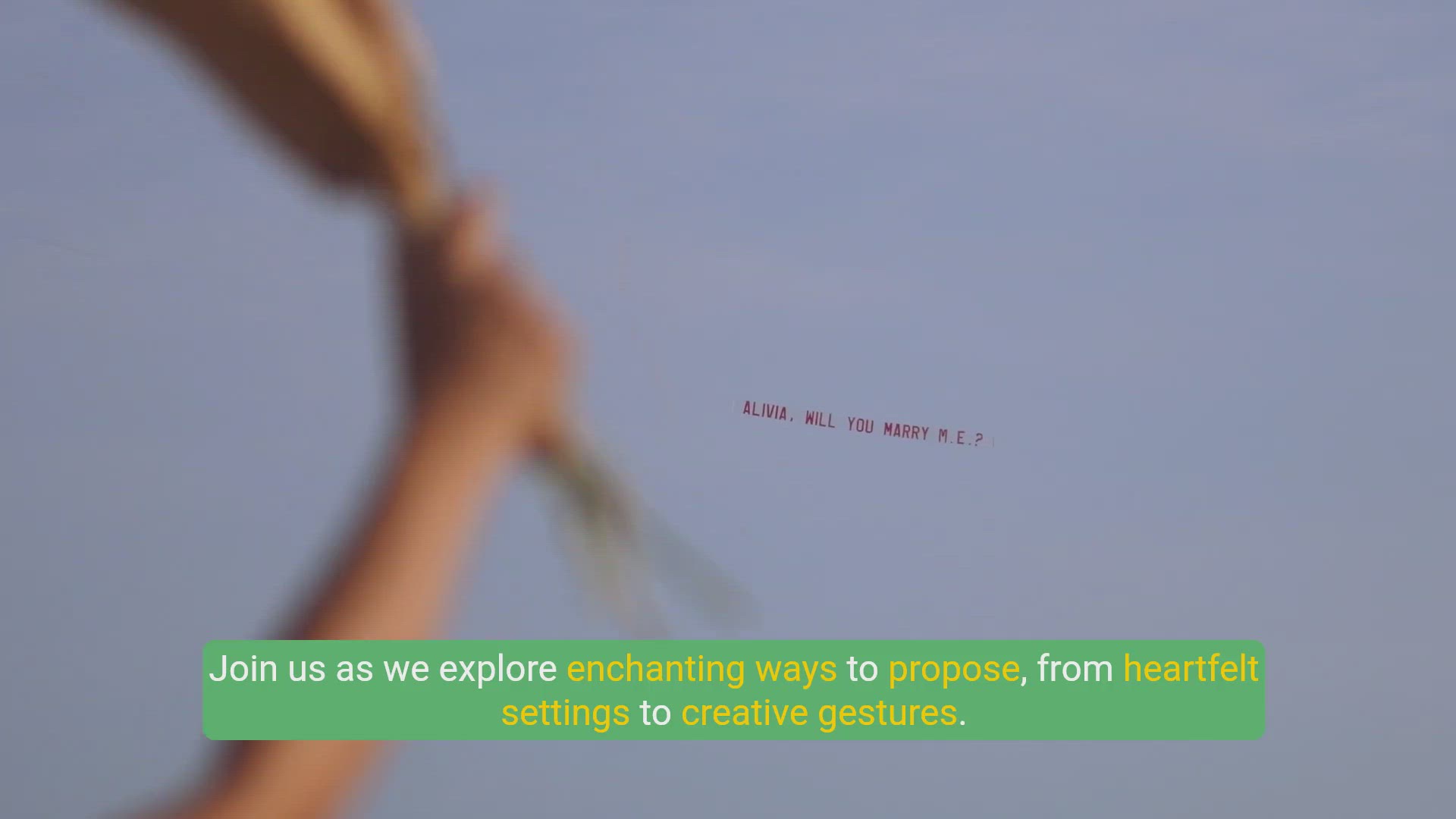 'Video thumbnail for Valentine's Day Proposal Ideas: Most Romantic Ways to Pop the Question!'