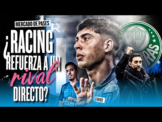 Video thumbnail for ¡PROBLEMAS PARA RACING EN EL MERCADO DE PASES! Palmeiras vendió a su figura y quiere a Nardoni