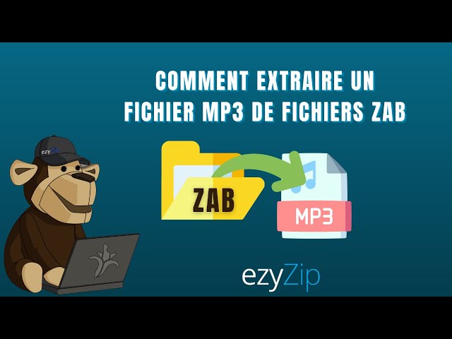 'Video thumbnail for 📦 Comment Extraire MP3 de fichiers ZAB en ligne gratuitement | Aucune installation requise'