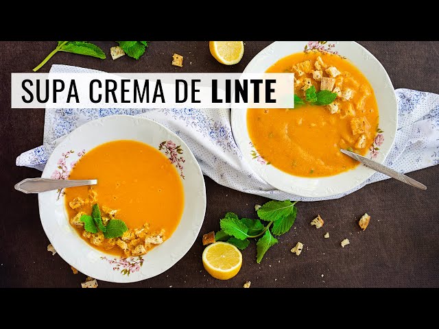 'Video thumbnail for Simplă și consistentă - rețeta de supă cremă de linte roșie'