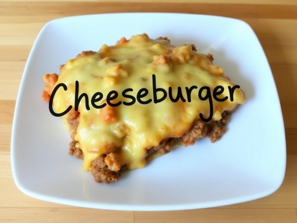 Video thumbnail for Cheeseburger Casserole Recipe
