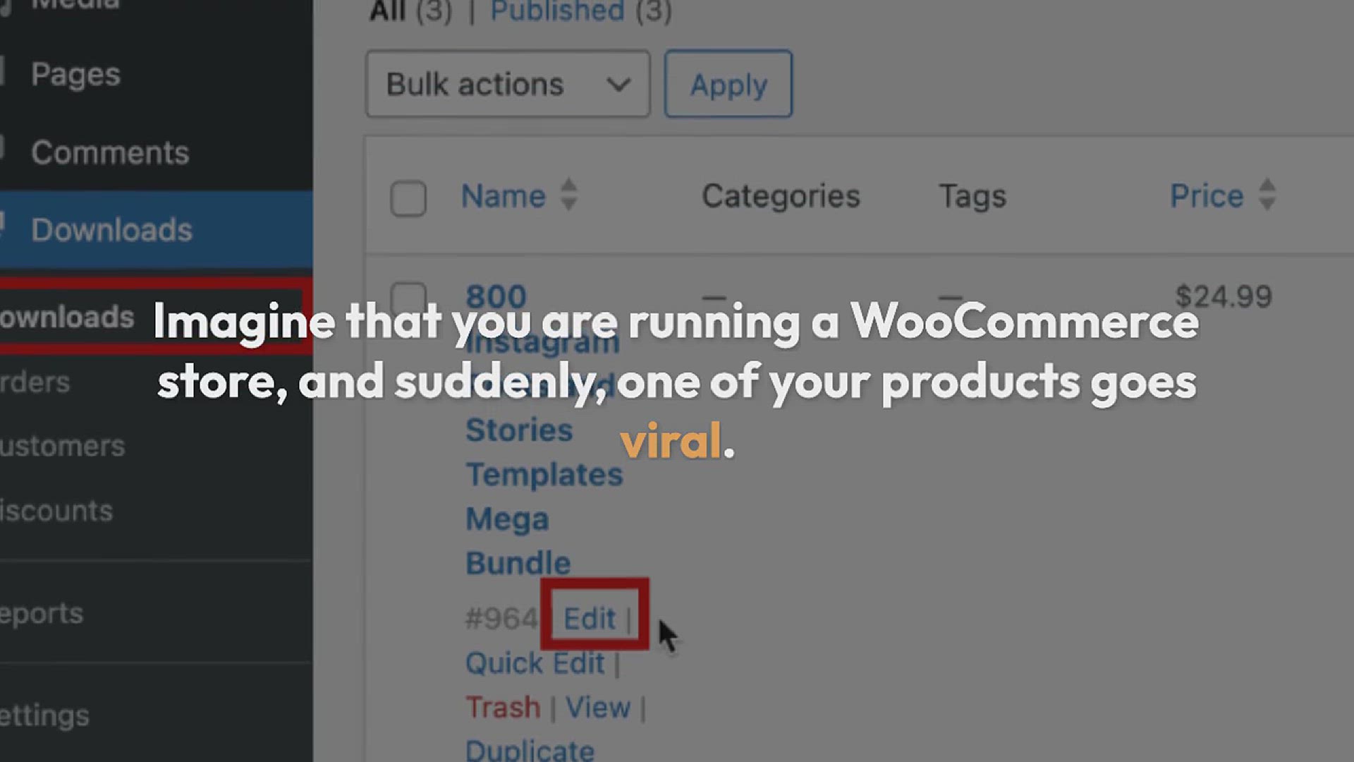 'Video thumbnail for How to Limit Purchase Quantity in WordPress (Step by Step)33'