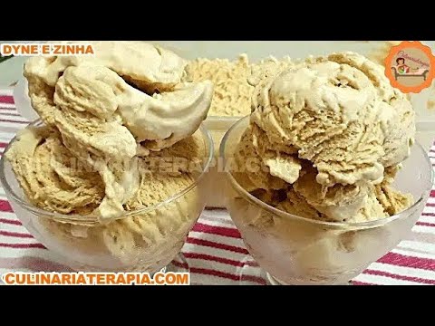 'Video thumbnail for 🍦SORVETE CREMOSO DE DOCE DE LEITE, RENDE MAIS DE 4 LITROS DE SORVETE DE VERDADE'
