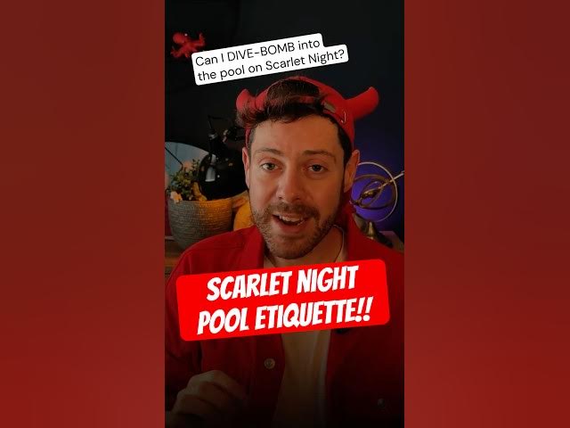 Video thumbnail for Can you 'Cannonball' into the Scarlet Night Pool?