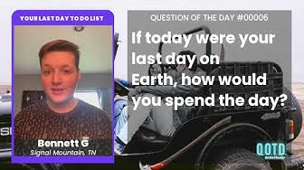 Video thumbnail for For Bennett's last day, he's taking risks with friends. Bye, safety!