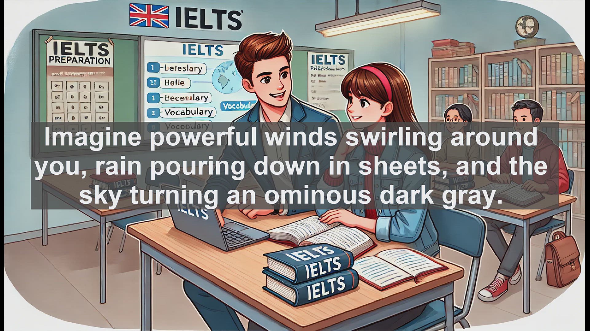 'Video thumbnail for 2500 Must Know IELTS 5.5 Vocabulary - Hurricane: A Powerful Weather Term for IELTS'