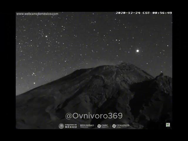 Video thumbnail for Metallic Spheres Hovering Over Popocatépetl Volcano – Mexico