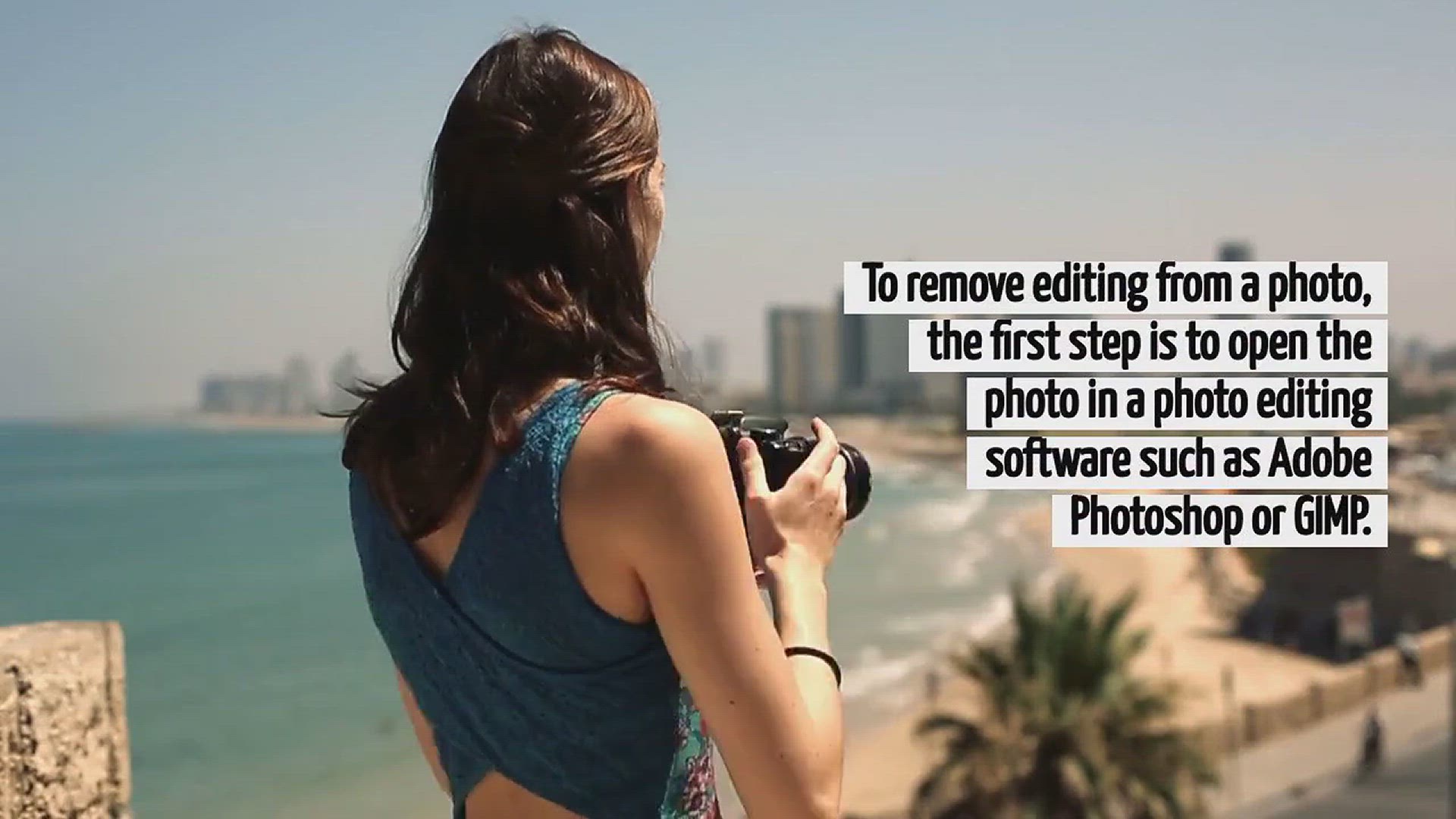 Video thumbnail for How To Remove Editing From A Photo