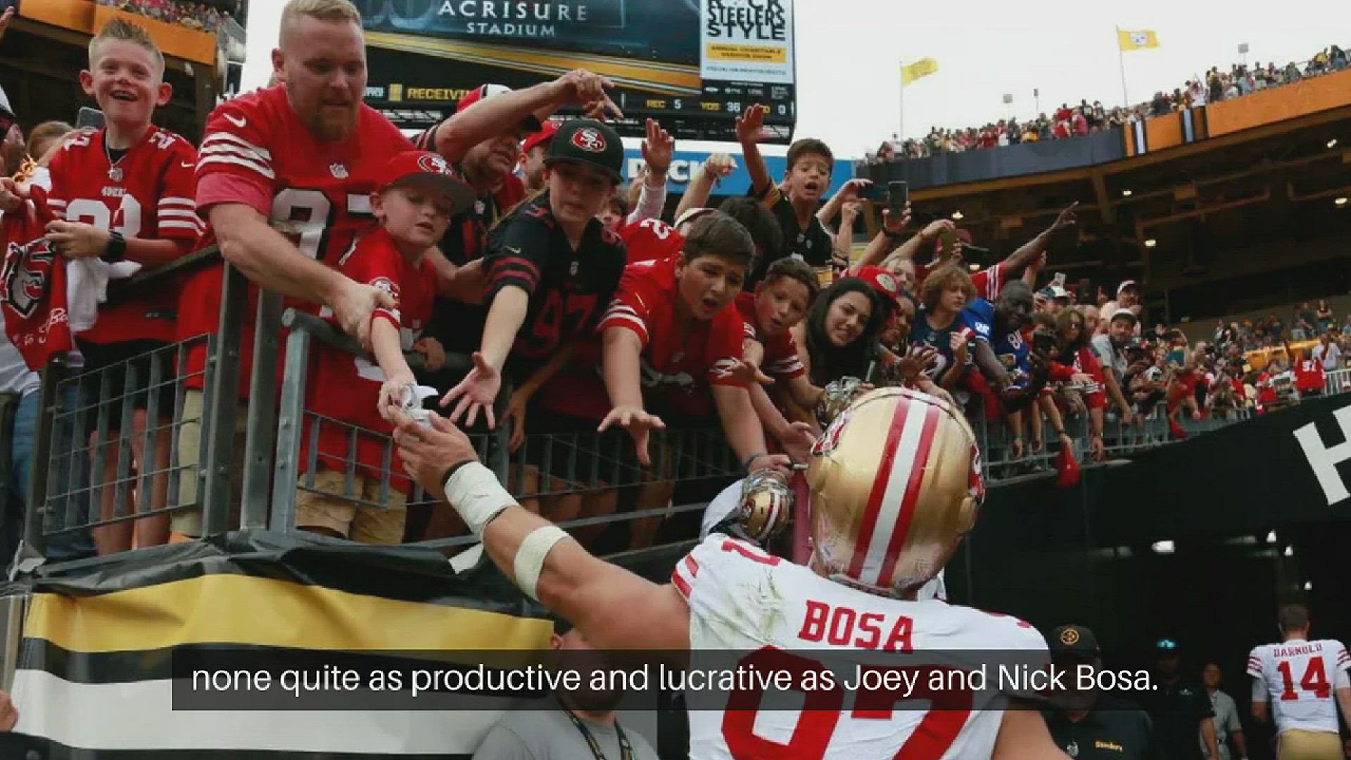 'Video thumbnail for The Bosas Are The NFL's Richest Pair Of Brothers'