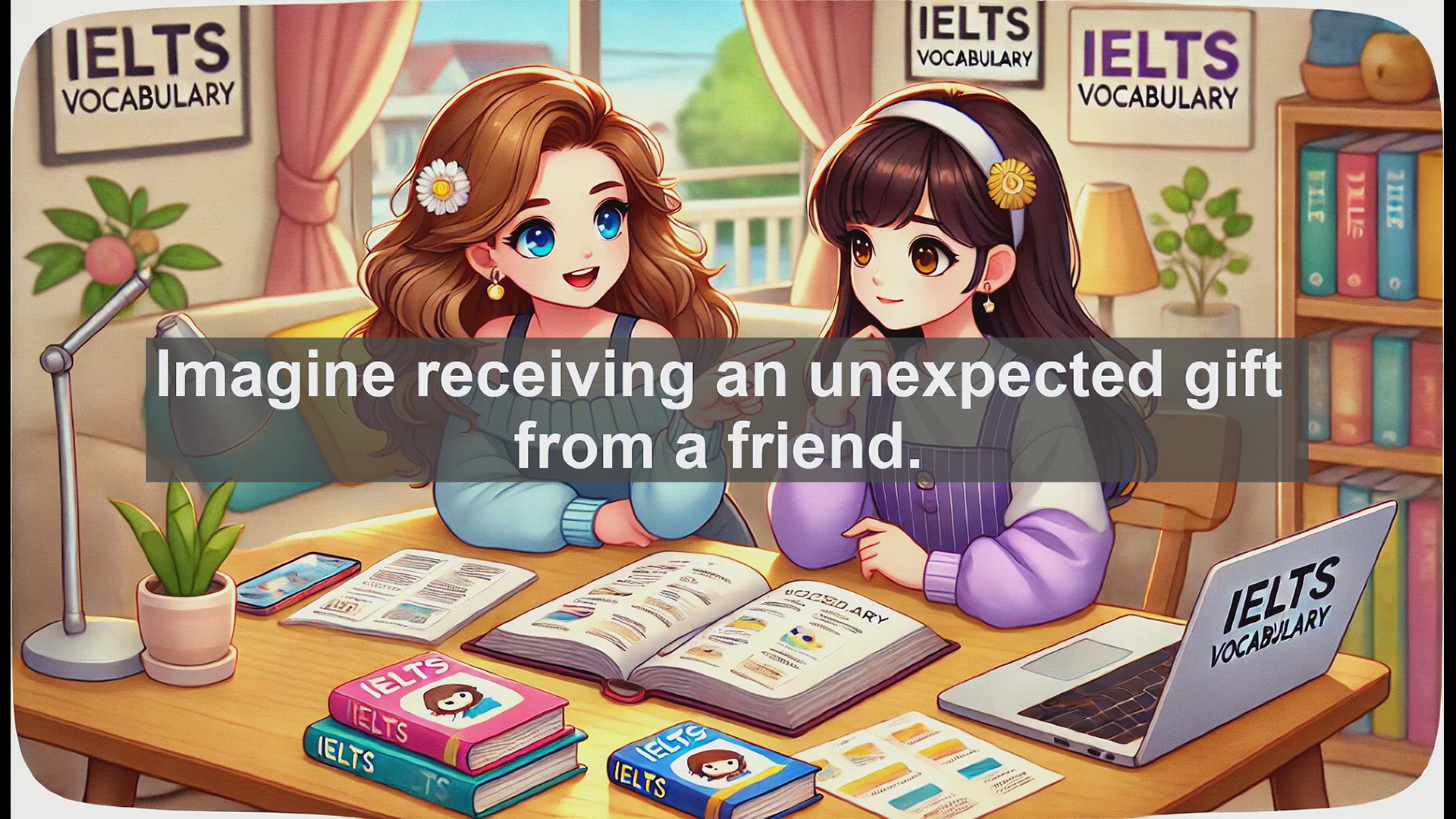 'Video thumbnail for 2500 Must Know IELTS 5.5 Vocabulary - Understanding 'Generous': A Positive Trait of Giving'