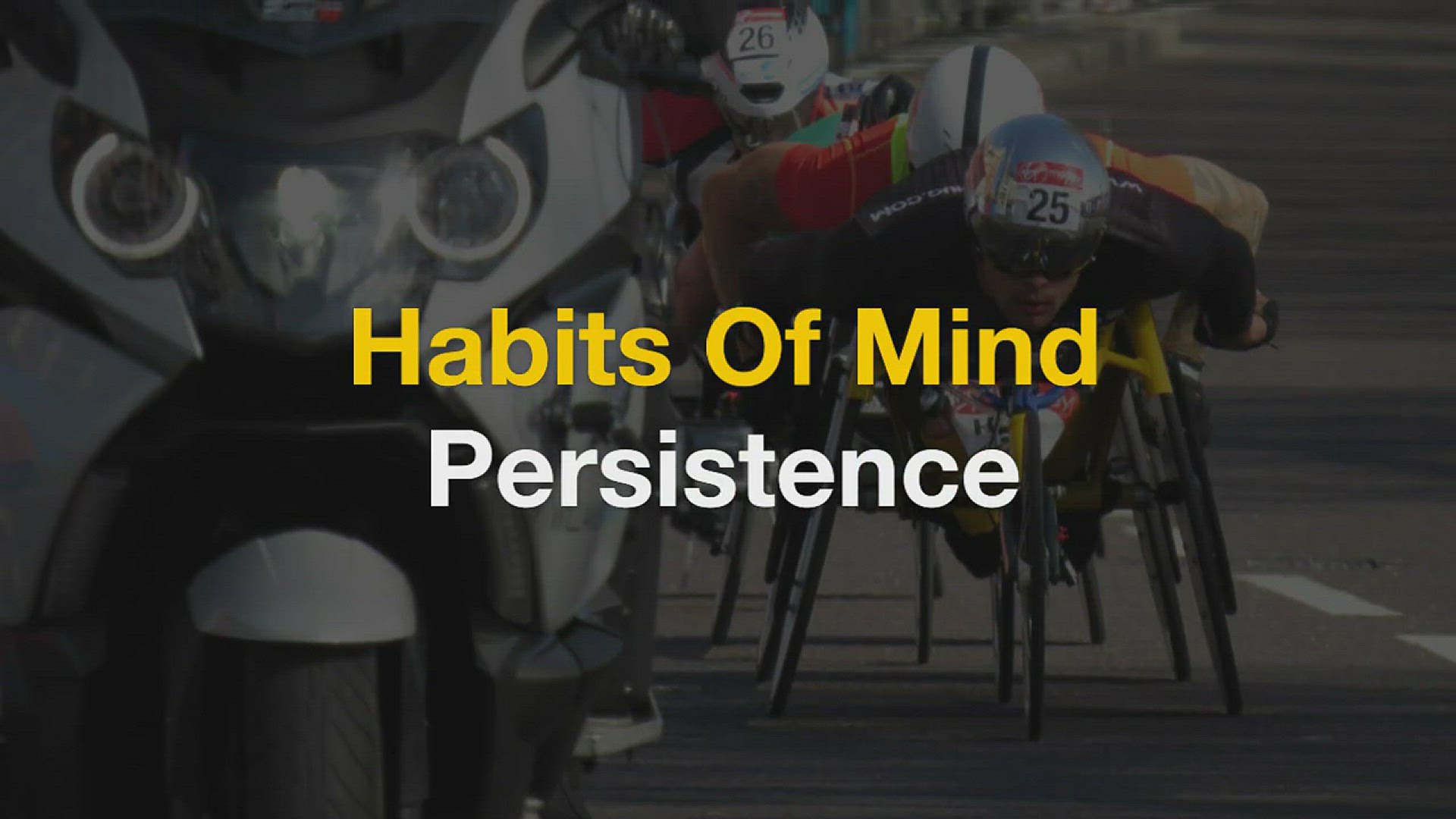 'Video thumbnail for Habits Of Mind Persistence'