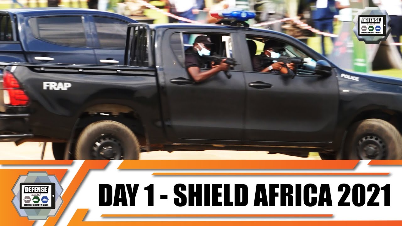 'Video thumbnail for ShieldAfrica 2021  News Show Daily Day 1 Security and Defense Exhibition in  Abidjan Côte d'Ivoire'