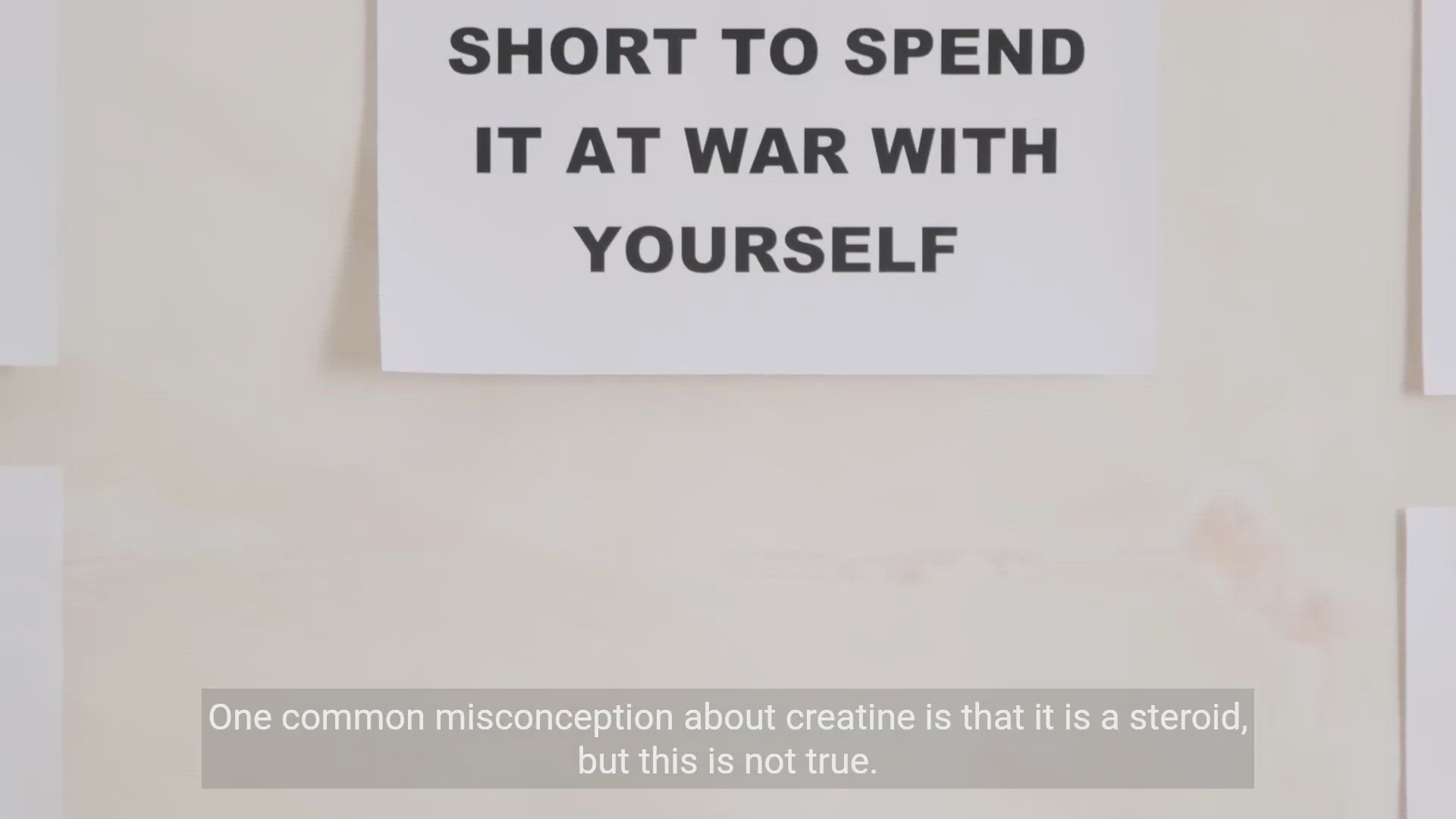 'Video thumbnail for Myths About Creatine Supplementation'