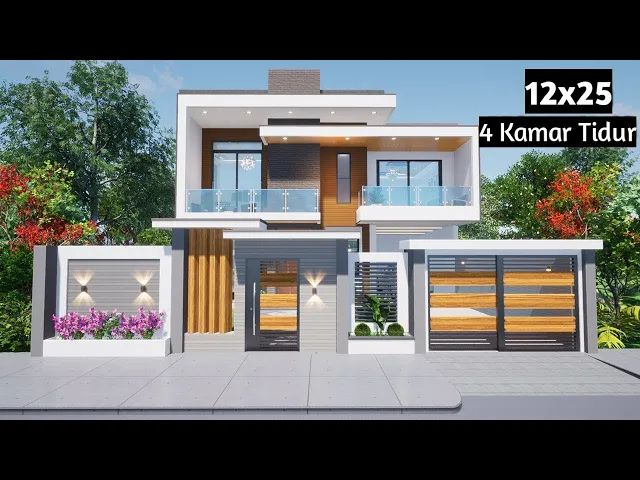'Video thumbnail for Model Rumah Minimalis 2 Lantai Tampak Depan Terbaru | Desain Rumah 2 Lantai Terbaik'