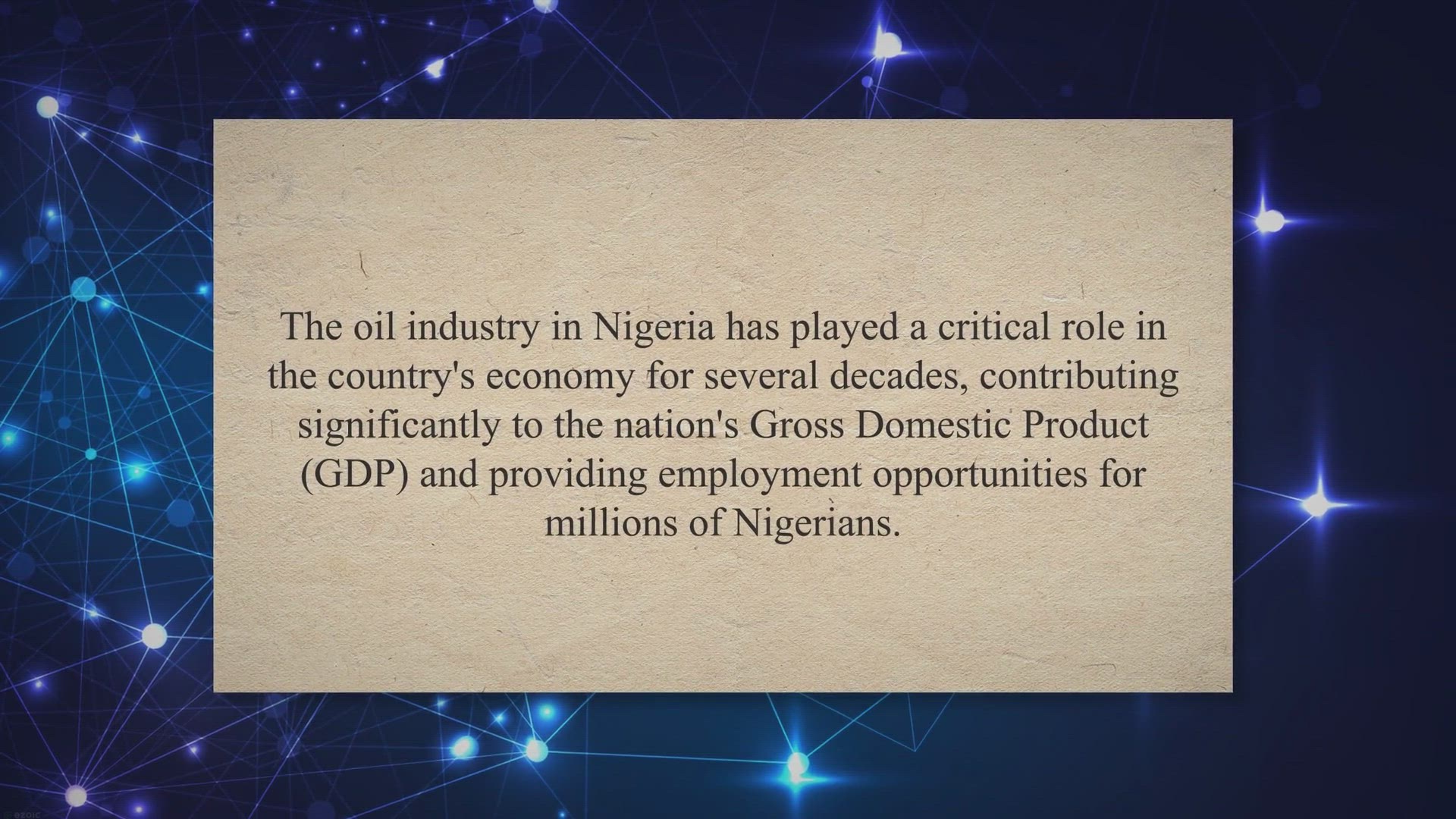 Video thumbnail for The Past, Present, and Future of Nigeria's Oil Industry: Challenges and Opportunities Ahead