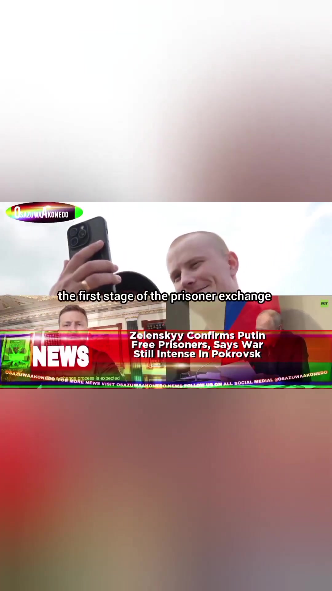 'Video thumbnail for Zelenskyy Confirms Putin Free Prisoners, Says War Still Intense In Pokrovsk'