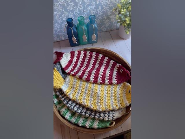 Video thumbnail for Crochet for the kitchen is my favorite because I love to cook! Which is your favorite?