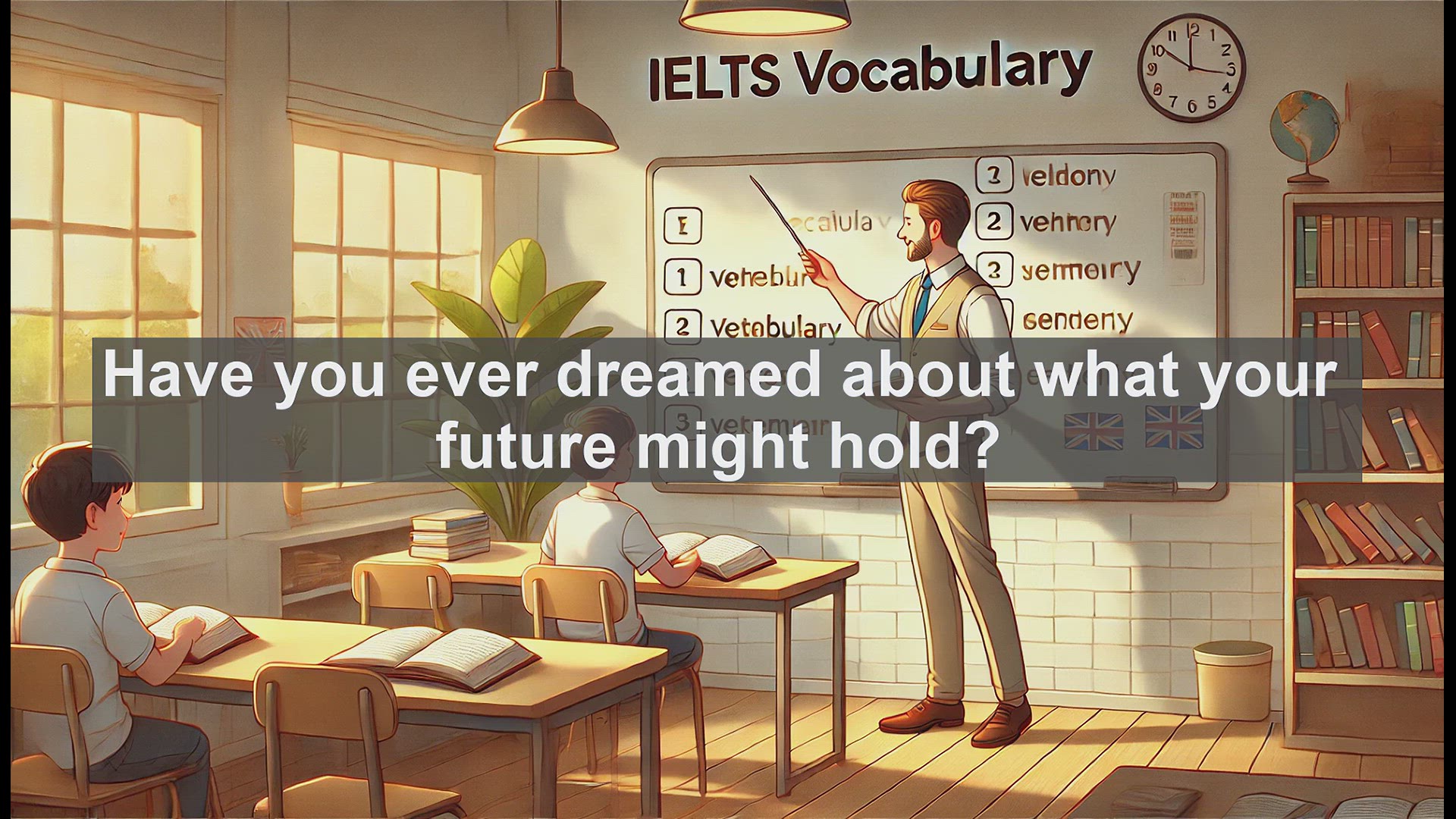 'Video thumbnail for 2500 Must Know IELTS 5.5 Vocabulary - Understanding 'Possibility': Boost Your IELTS Vocabulary'