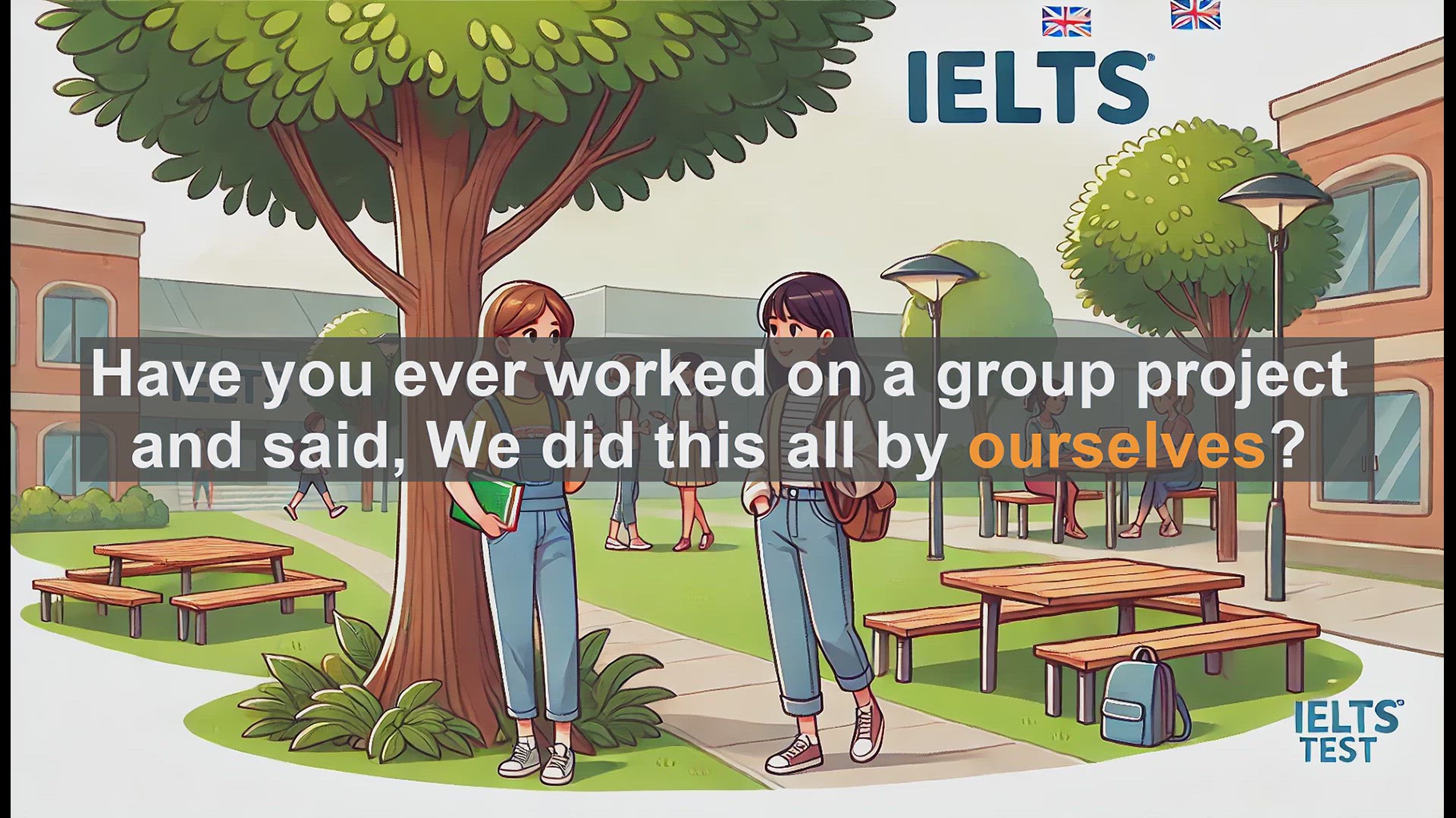 'Video thumbnail for 2500 Must Know IELTS 5.5 Vocabulary - Understanding 'Ourselves': A Key IELTS Vocabulary Word'