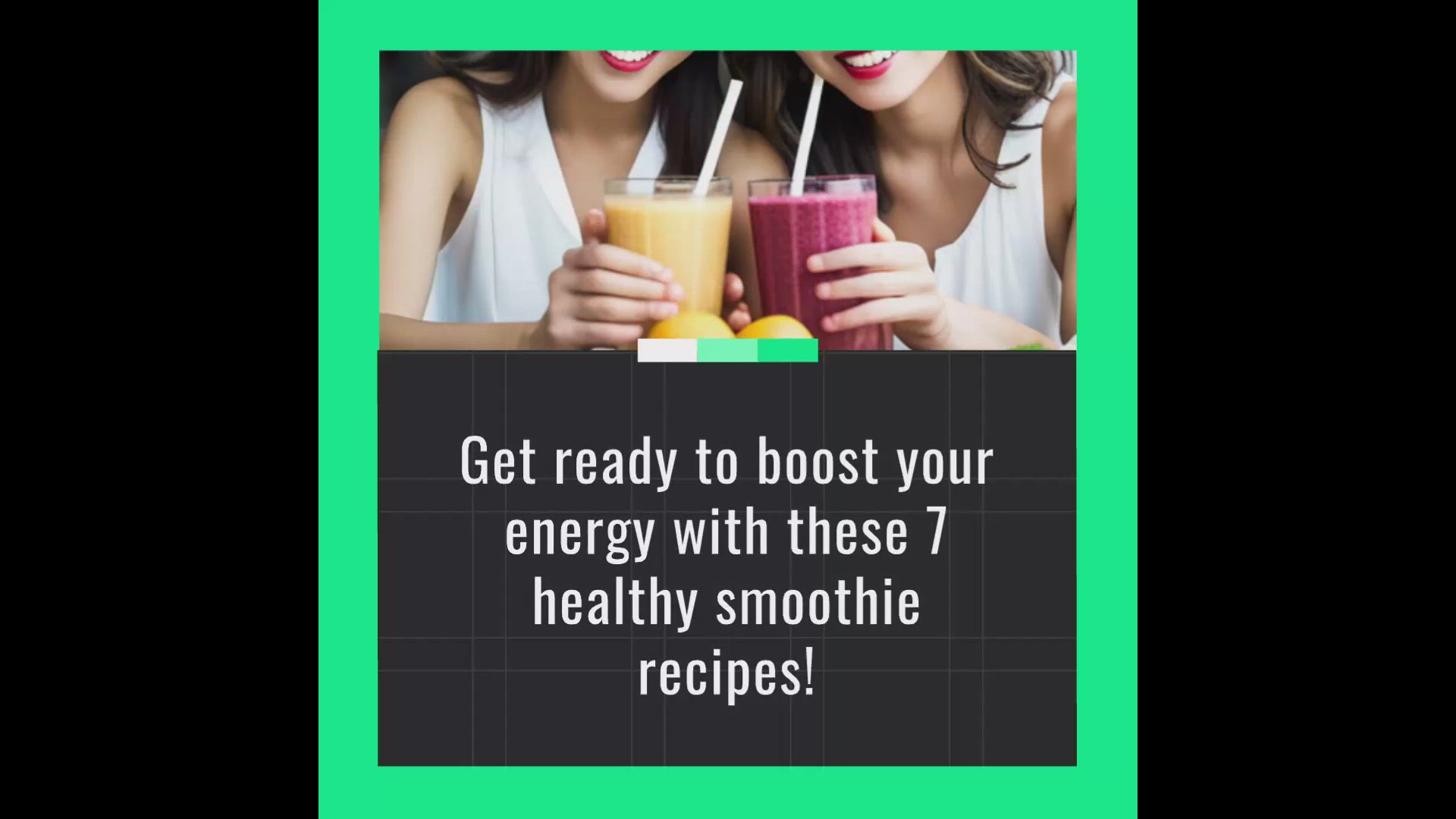 'Video thumbnail for 7 Healthy smoothie recipes for a nourishing lifestyle'
