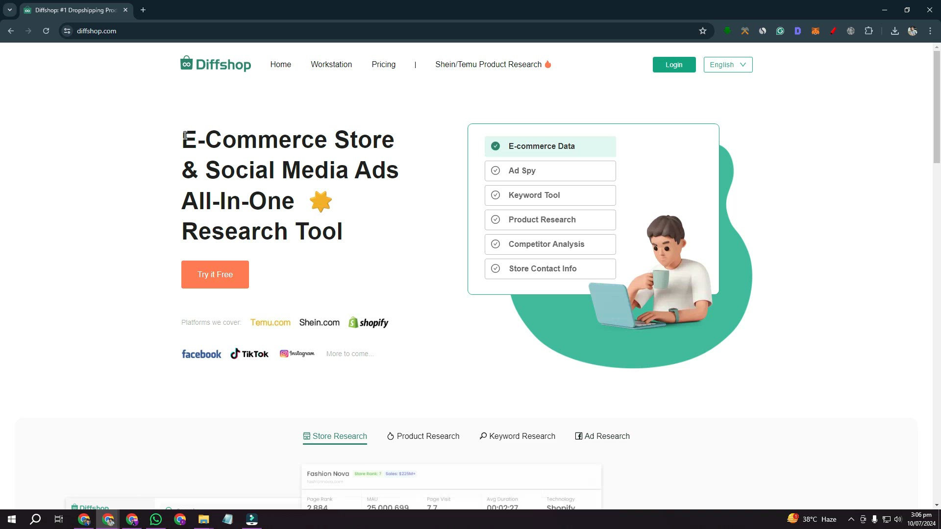 'Video thumbnail for how to use diffshop ai tool Drop shipping AI Tool'