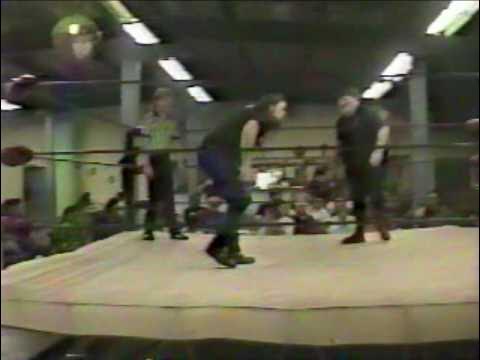 Video thumbnail for Dangerous Donnie vs brian Danzig 1994 ICW Pro Wrestling action