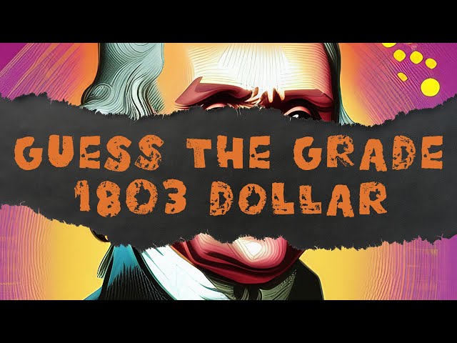 Video thumbnail for Can You Guess the Grade of this 1803 Silver Dollar? #coincollecting #silver