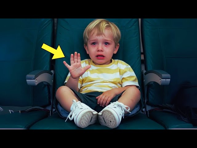 Video thumbnail for Boy Makes Strange Hand Sign During Flight. Pilot Makes Emergency Landing When He Discovers Why