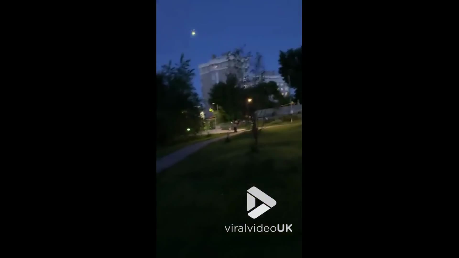'Video thumbnail for VV4961 Firework flies into apartment building'