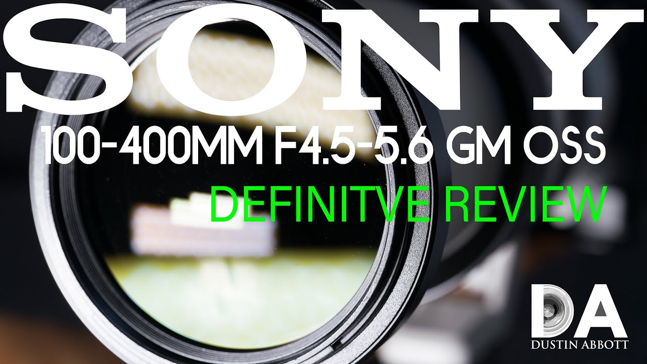 Objetivo Sony 100-400mm F4,5/5.6 Montura E