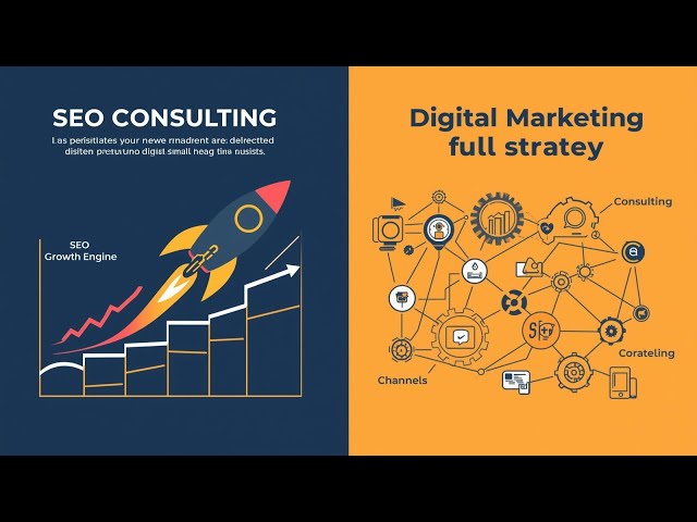 'Video thumbnail for SEO Consulting vs. Digital Marketing Consulting: Your Website's Growth Engine vs. The Full Strategy'