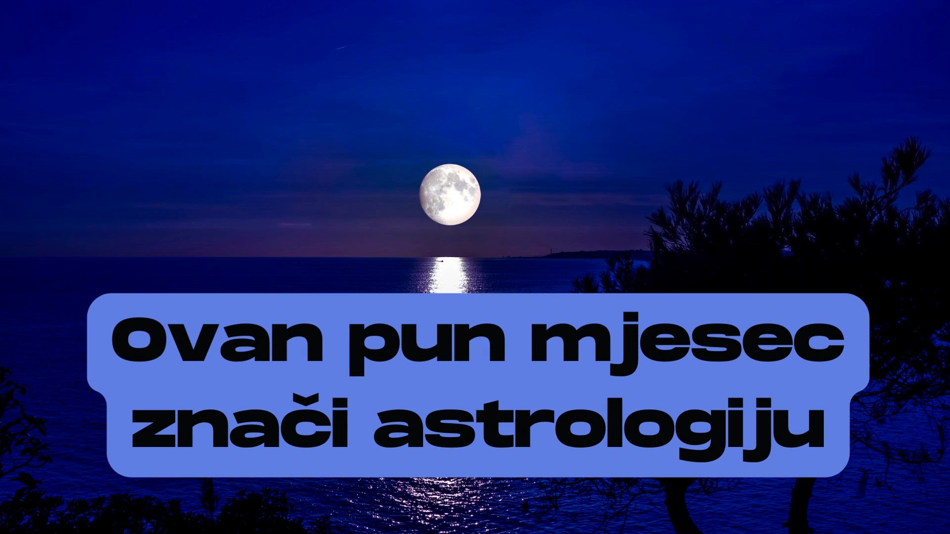 Video thumbnail for Ovan pun mjesec znači astrologiju