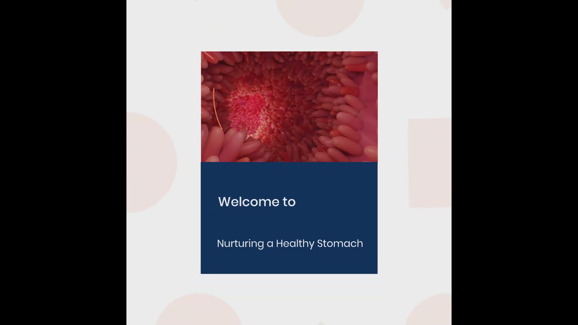 'Video thumbnail for Nurturing a Healthy Stomach'