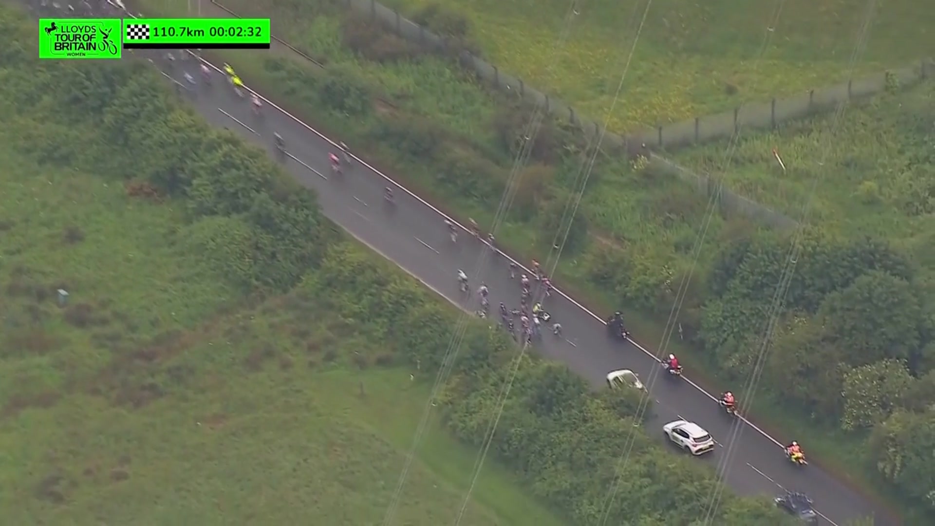 'Video thumbnail for Mara Roldan wins Stage two of the Women's Tour of Britain'