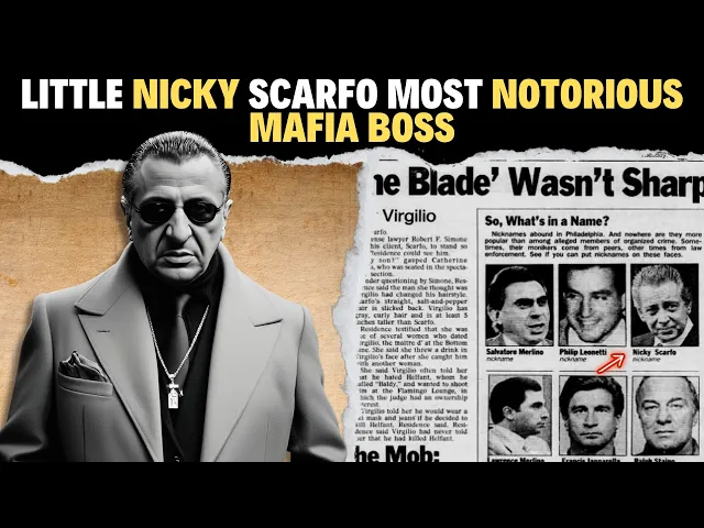 'Video thumbnail for Little Nicky Scarfo: The Ruthless Rise of Philadelphia's Most Notorious Mafia Boss'
