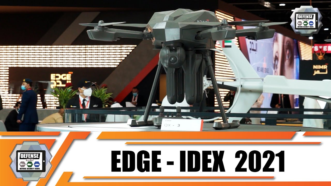 'Video thumbnail for Loitering ammunition from UAE Adasi Halcon Edge QX Shadow family drone UAV unmanned aerial vehicle'