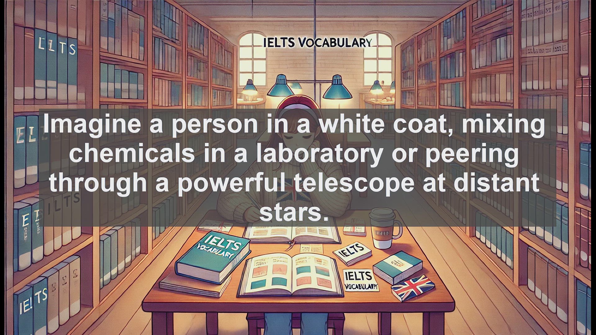 'Video thumbnail for 2500 Must Know IELTS 5.5 Vocabulary - What Is a Scientist? Definition, Types, and Importance'