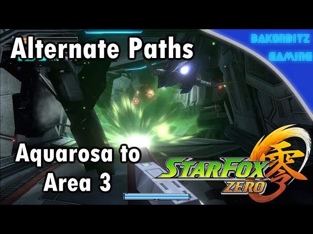 Video thumbnail for [Walkthru] Star Fox Zero | Alternate Paths: Area 3 Satellite Mission