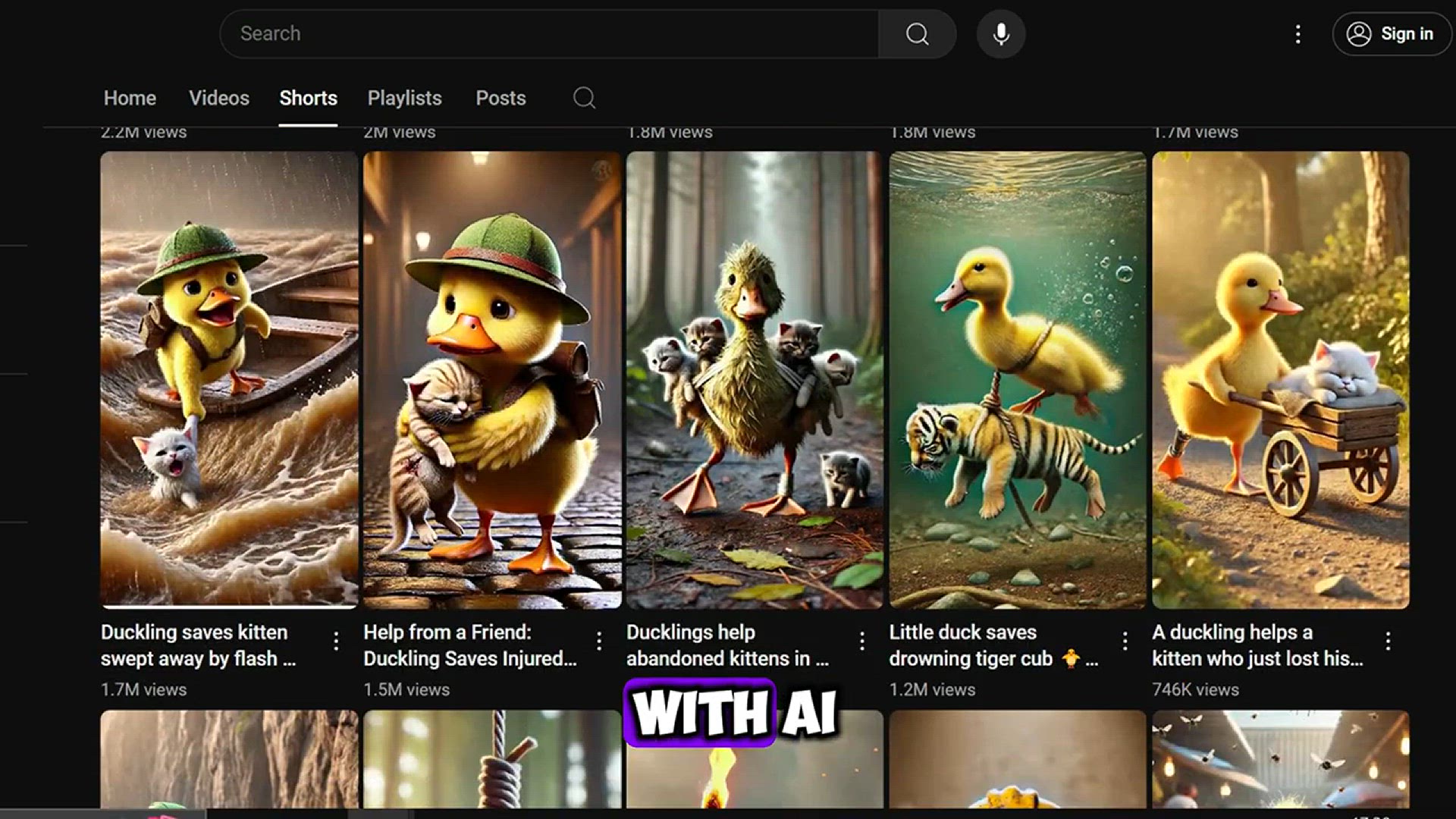 'Video thumbnail for How I Create VIRAL Duck Quest AI Videos _ Easiest Guide ($15k_Week)'